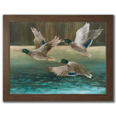 Art mural encadré Mallard