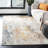 Felty Abstract Gray/Beige Area Rug-1255502115