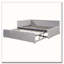 Upholstered L-Shaped Upholstered Daybed with Twin Size Pop Up Trundle and USB ports-1436705718
