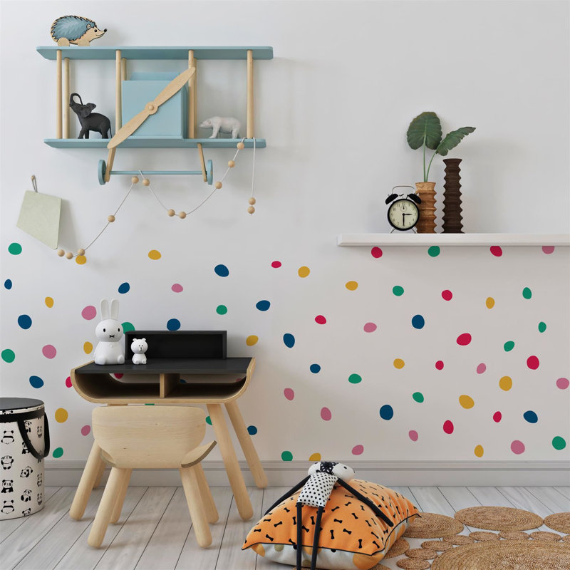Abstract Non-Wall Damaging Wall Decal