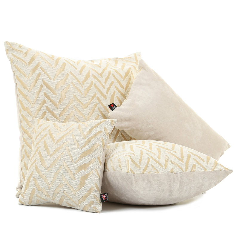 Acevedo Chevron Square Cushion, Large