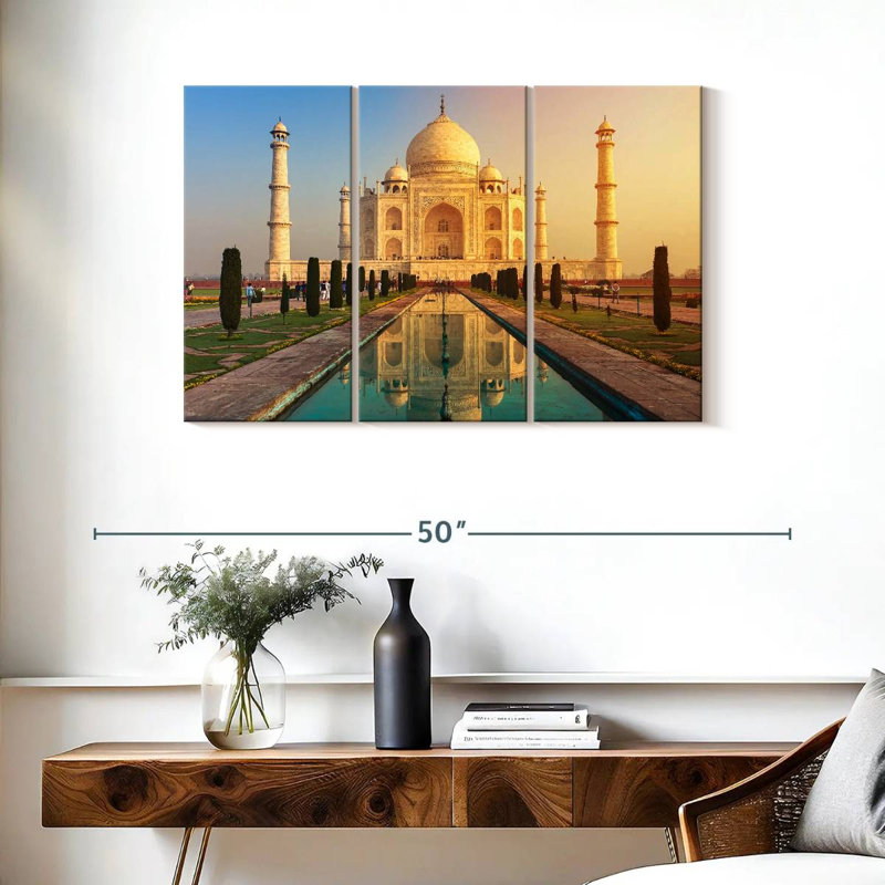Adella Taj Mahal Reflection, 24" H x 38" W