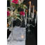Vase de table en verre fait à la main 