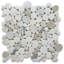 Calacatta 12" x 12" Marble Mosaic Tile-79891867