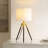 Mry Metal Tripod Lamp