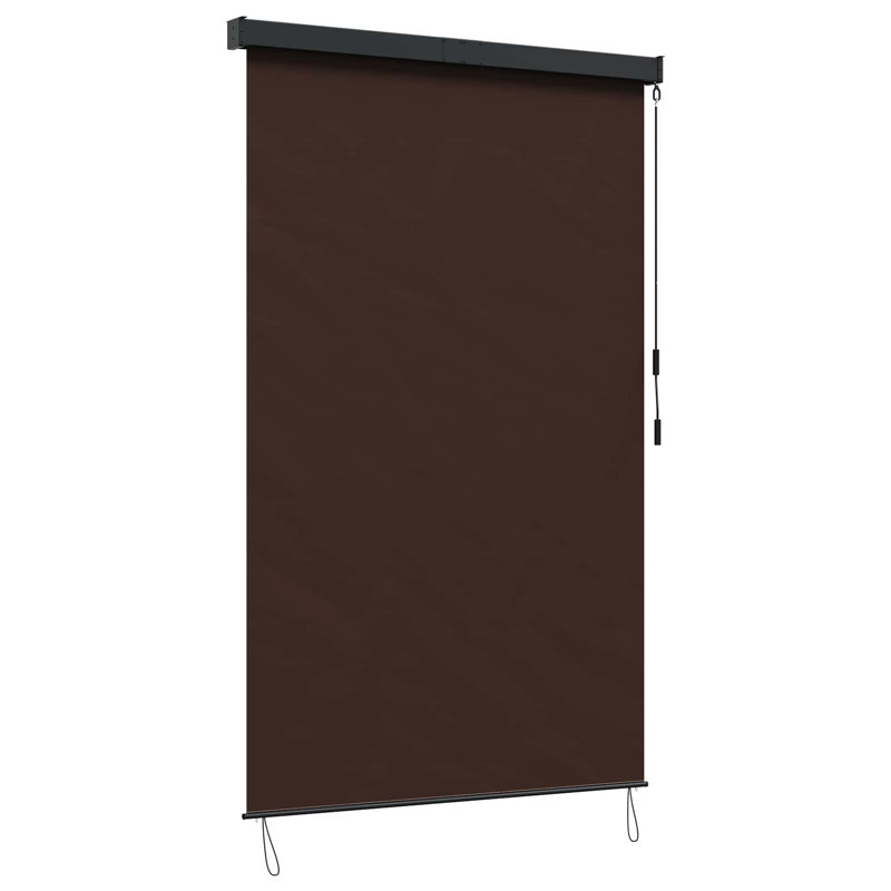 Roller Blind, Brown, 80" W x 250" L