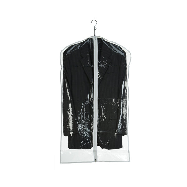Sac à vêtements en vinyle, H 40 po x l 24 po x P 4 po