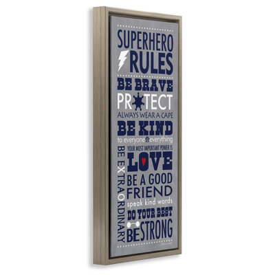 Superhero Rules Typographie