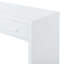 Console moderne minimaliste avec plateau ouvert et quatre tiroirs avec poignées en métal pour l'entrée, le salon et la salle à manger