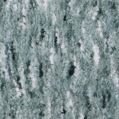 Cloud Comfort 100% Polyester Microfiber Bath Rug Set, Soft Shaggy & Machine Wash Bath Rug - 3Pc Set, Green