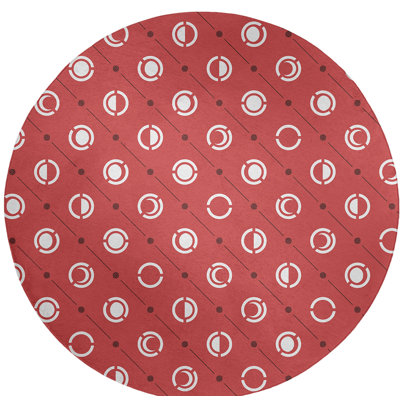 Chenille Geometric Indoor Rug