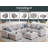Reversible Flexible Combination Modular Sectional-459429295