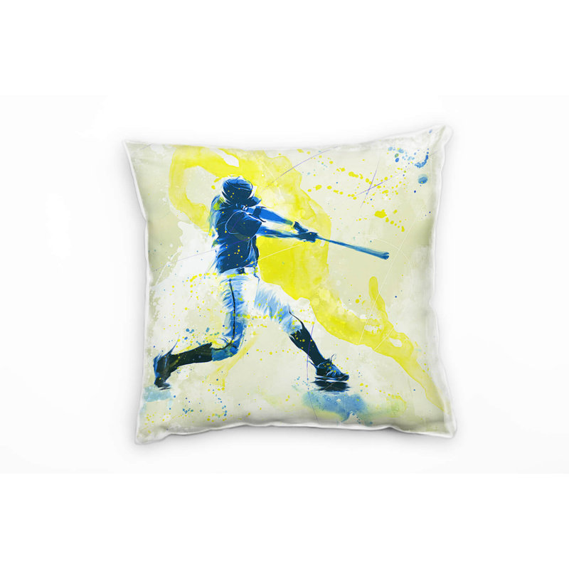 Baseball Square Cushion