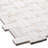 Fabrique 1-in. x 2-in. Basketweave Marble Look Polished Natural Stone Wall & Floor Mosaic Tile-87358271