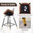Bar Stools Set of 4,Counter Height Bar Stools with Back,Modern Faux Leather Kitchen Stools-899347626-899347630