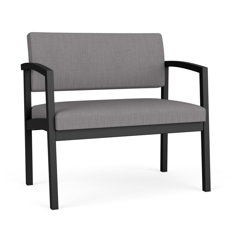 Chaise en acier Lenox, Noir, Plot Line Steel