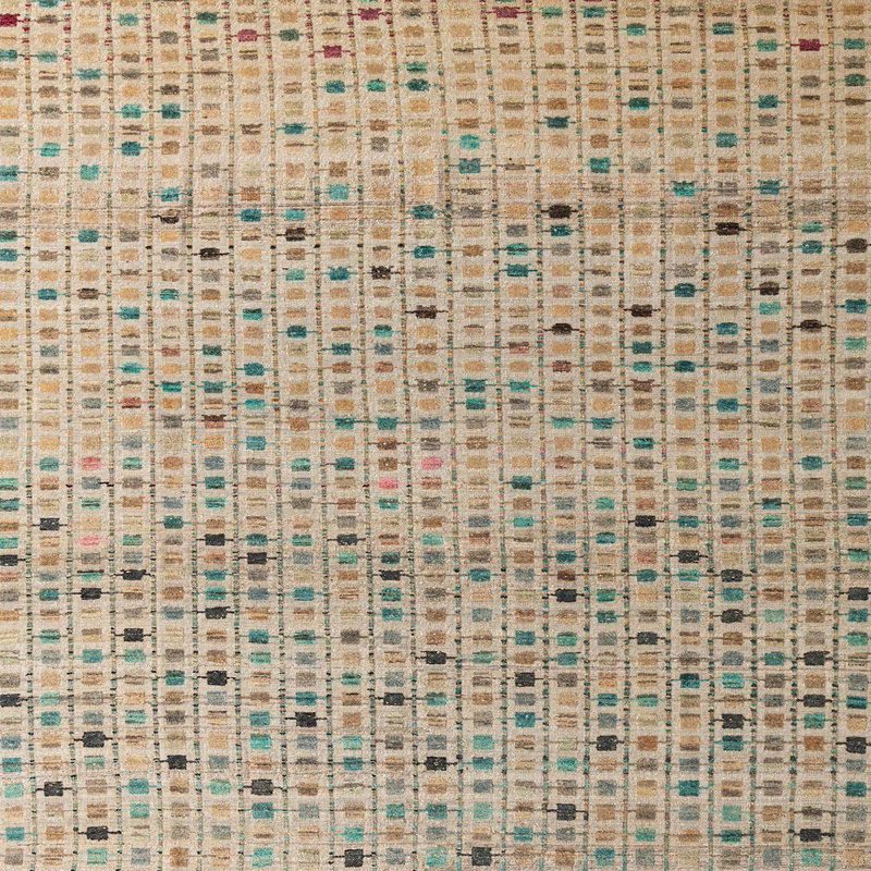 Abstract Indoor Rug, Square 5'