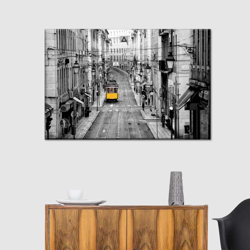 Reproduction sur toile Lisbon, H 8 po x l 12 po x P 1 po