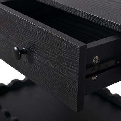47.2-Inch Solid Wood Console Table with 3 Drawers
