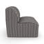 Chaise longue rembourrée sans accoudoirs avec tissu Sunbrella Eliana-1729456070