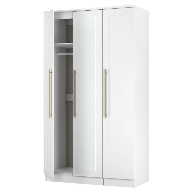 Fully Assembled 3 Door Wardrobe
