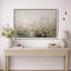 «Minimal Wildflower Meadow», art de chambre à coucher, impression sur toile encadrée-406161271-406161265