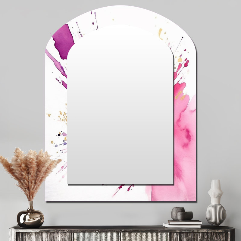 Koffler - Abstract Metal Mirror, 34" x 25"