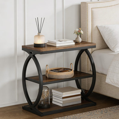 Table de chevet, table de bout, table basse, table d'appoint, tablette ouverte