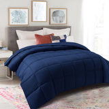 Breathable Box-stitch All Season Down Alternative Comforter
