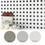 Carreau de mosaïque en porcelaine mat 2 "x 2" Check