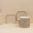 Paros-Sand Premium Porcelain Miniature Square Plate