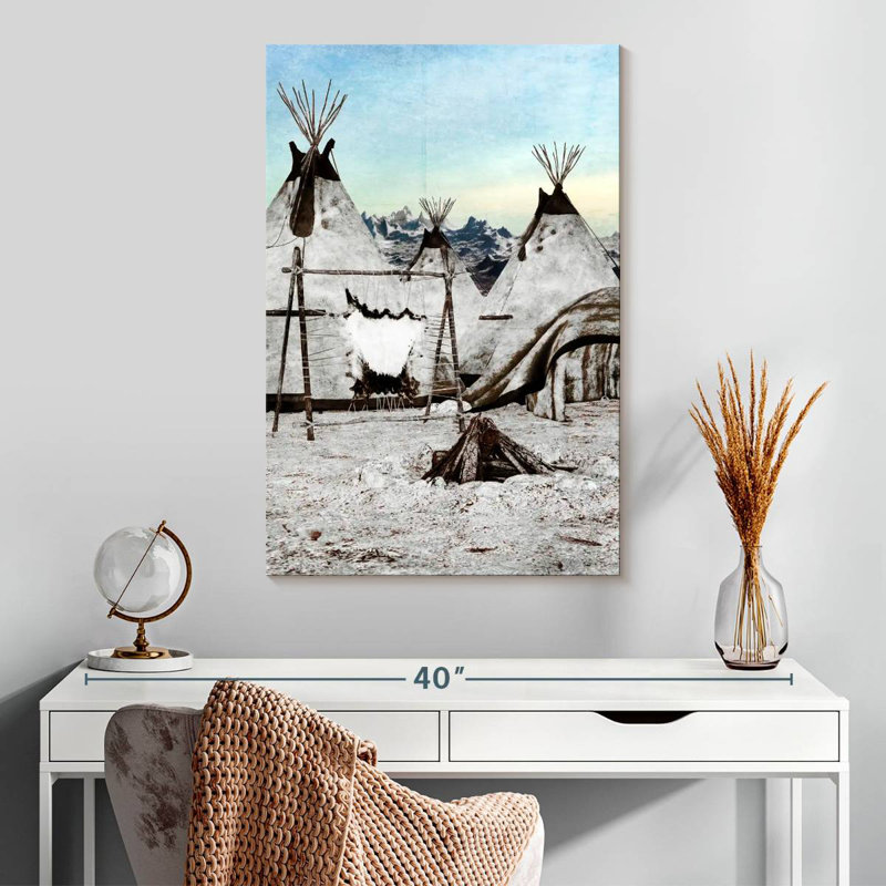 Lelar Native Teepees, 30" H x 20" W