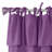 Recycled Cotton Blend Ruffle Tie-Top Curtain Pair-1504319493-1504319488