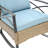 3Pcs Rocking Rattan Set Wholesale Leisure Chair Outdoor Rattan Rocking Chair Set-331473066