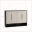 Grande armoire à chaussures moderne avec tablettes réglables