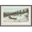 Mt. Royal Road In Winter - Floater Frame Print-1313766092