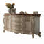 Commode picarde à finition perle et cerisier