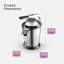 Good Food in partnership with Tower GF12016 Citrus Juicer with Dual Citrus Cones & Durasteel Precision Pulp Filter, 100W Motor, Stainless Steel