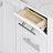 Steve 36'' Single Bathroom Vanity with Marble Top-108466577