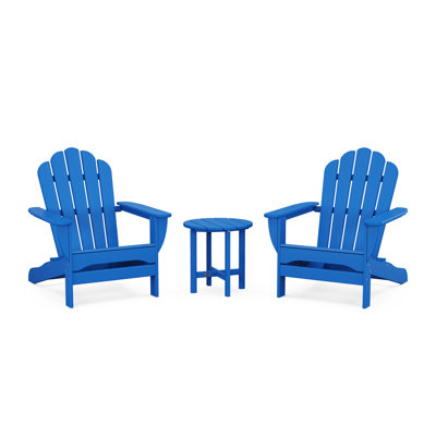 3-Piece Monterey Bay Oversized Adirondack Set