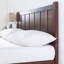 Lit plateforme en bois massif rustique moderneTalia-24690913