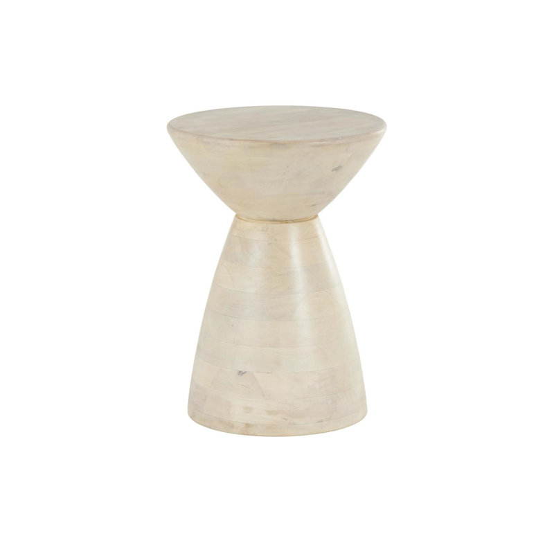 Cole And Grey Mango Wood Accent Table