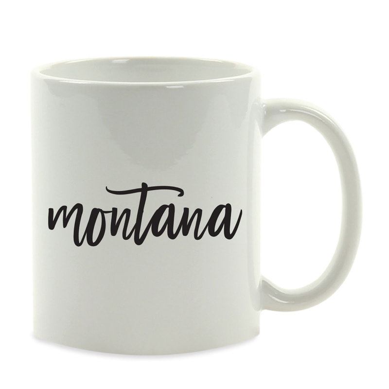 Ceramic Coffee Mug, Montana