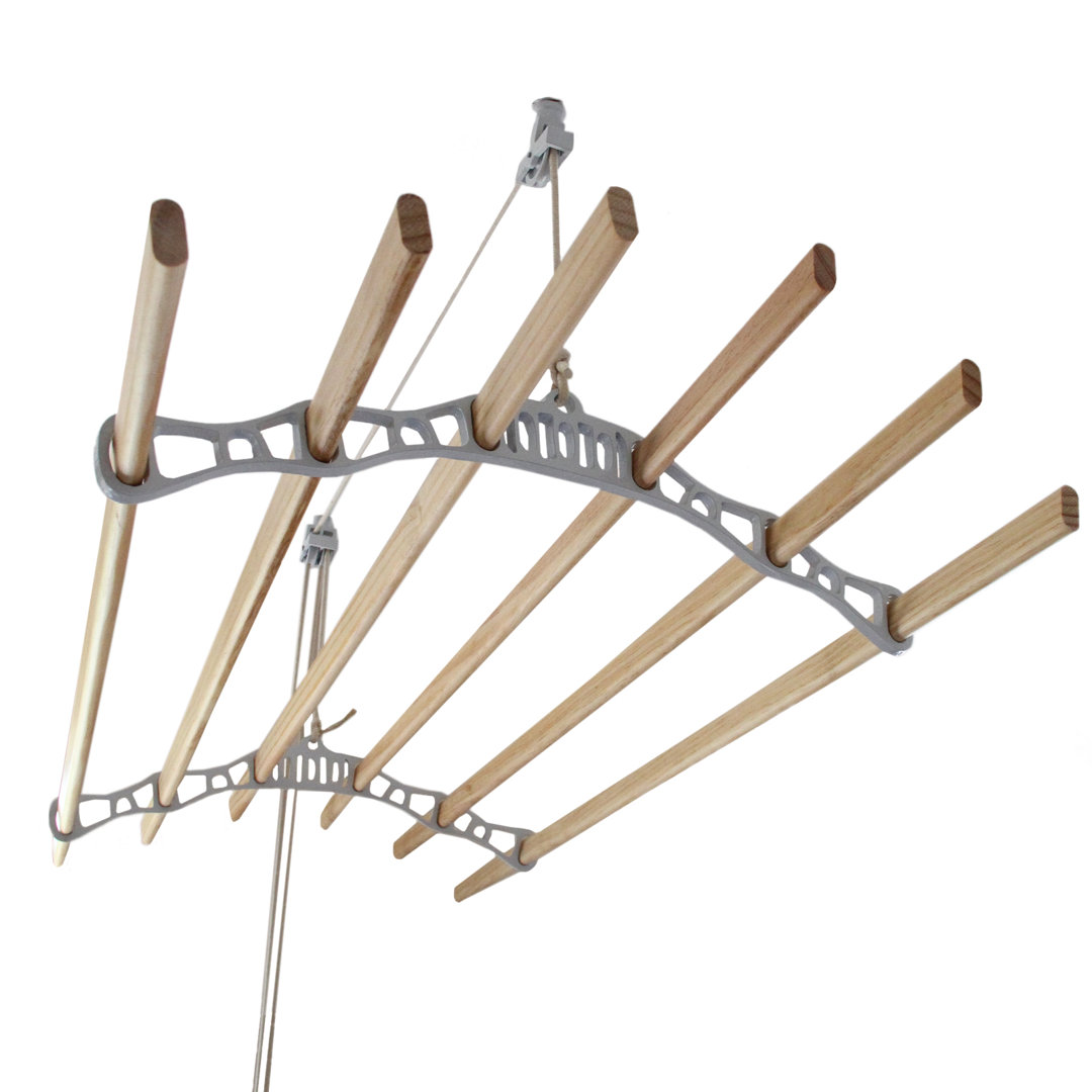 Ceiling Pulley Wall-Mounted Drying Rack