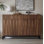 Armoire décorative simple en bois massif