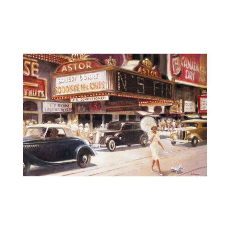 Los Angeles I 1 Piece Wrapped Canvas Painting, 101.6 cm H x 66.04 cm W x 1.91 cm D