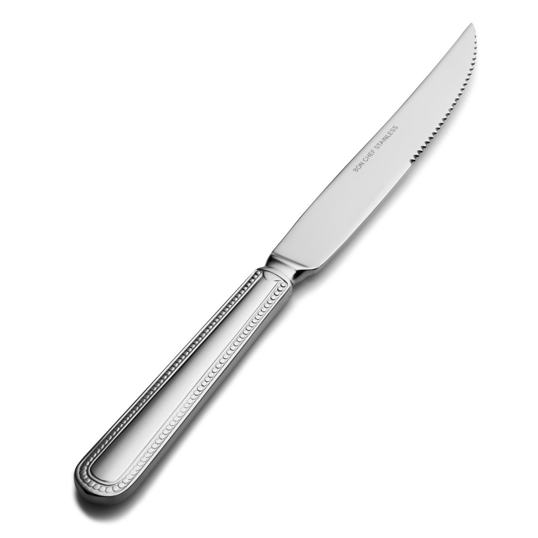 Bon Chef Bolero 4.75'' Serrated Steak Knife (Set of 12) Bon Chef