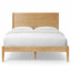 Besan Solid Wood Bed Frame with Headboard-121839103-121839101