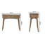90cm Solid Wood Console Table