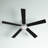 Croft 60"  5 - Blade LED Standard Ceiling Fan with Pull Chain and Light Kit Included-60860948